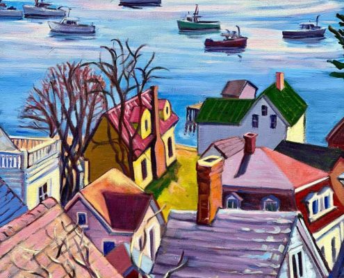 Early Spring in Stonington, ME by Judy Rader